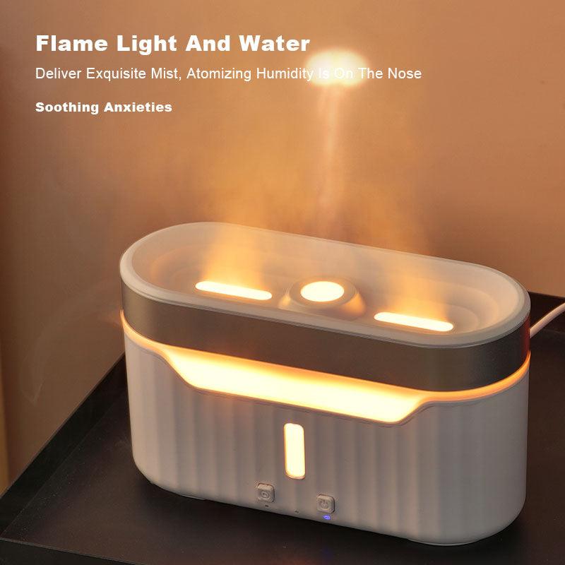 CozyMist Jellyfire Humidifier – Flame & Jellyfish Light-2