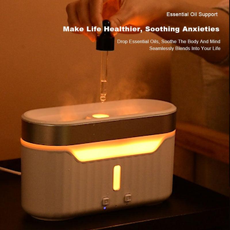 CozyMist Jellyfire Humidifier – Flame & Jellyfish Light-3
