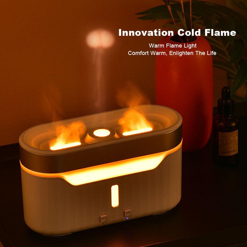 CozyMist Jellyfire Humidifier – Flame & Jellyfish Light-4