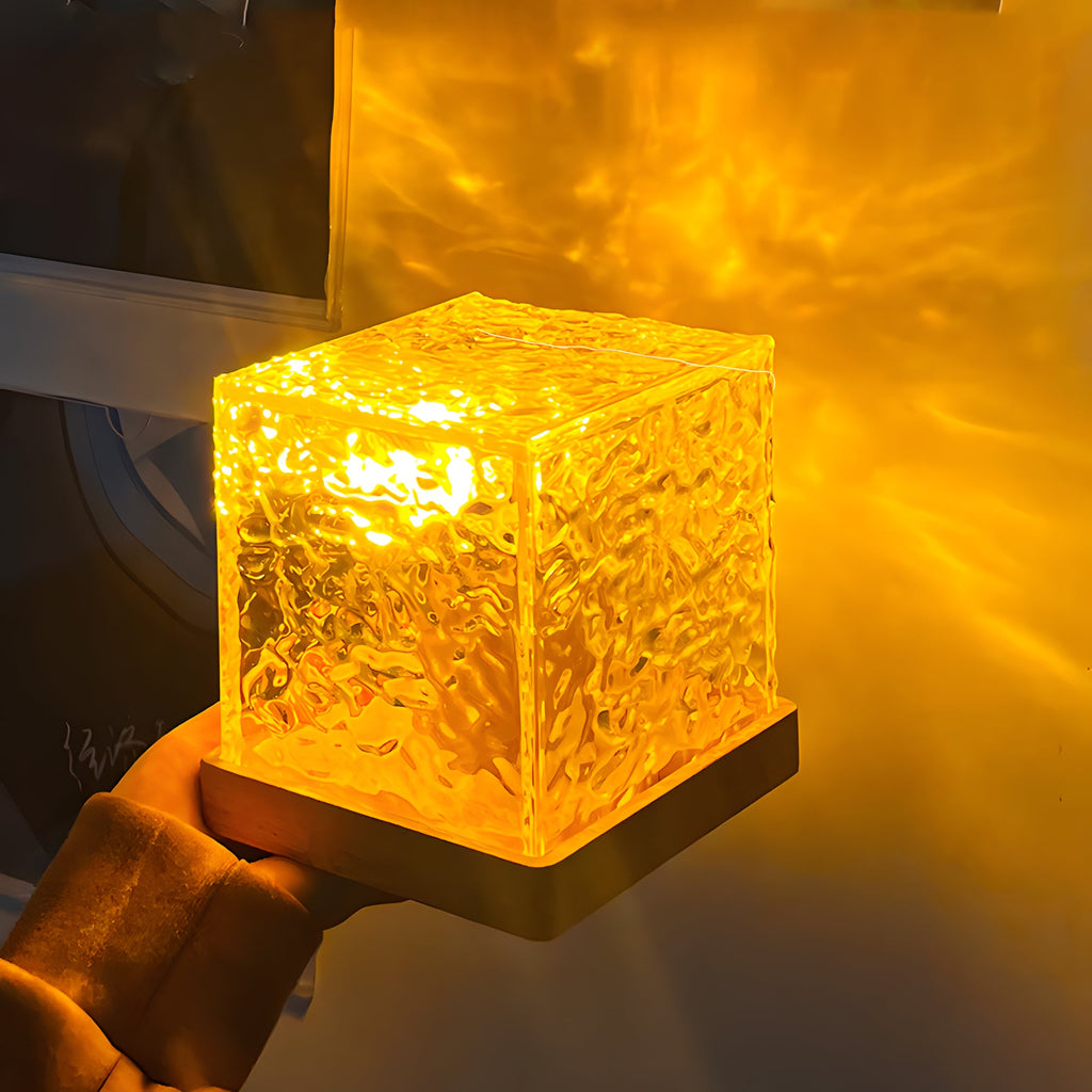 CozyWave Ocean Projector Light – 16-Color Rotating Wave Lamp-2